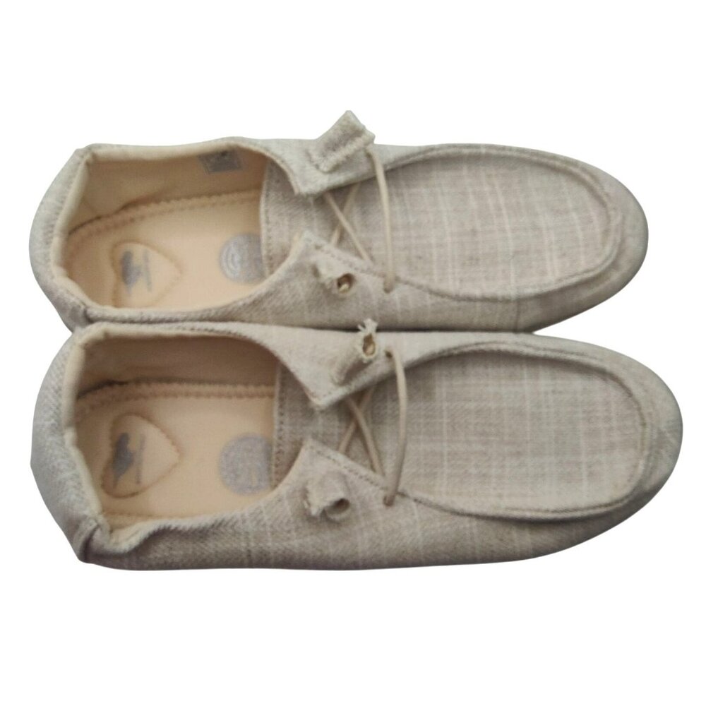 Rocket Dog Womens Mellow Brian Slip-On Shoes Size 8 Beige Textured Cotton Casual - Picture 7 of 9